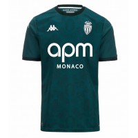 Camisa de Futebol AS Monaco Aleksandr Golovin #10 Equipamento Secundário 2024-25 Manga Curta